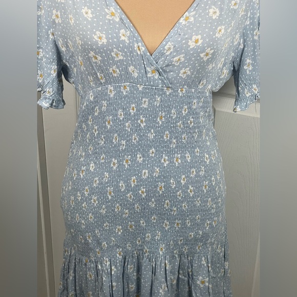 LA Hearts Smocked Bustier Mini Dress Medium - Picture 5 of 7